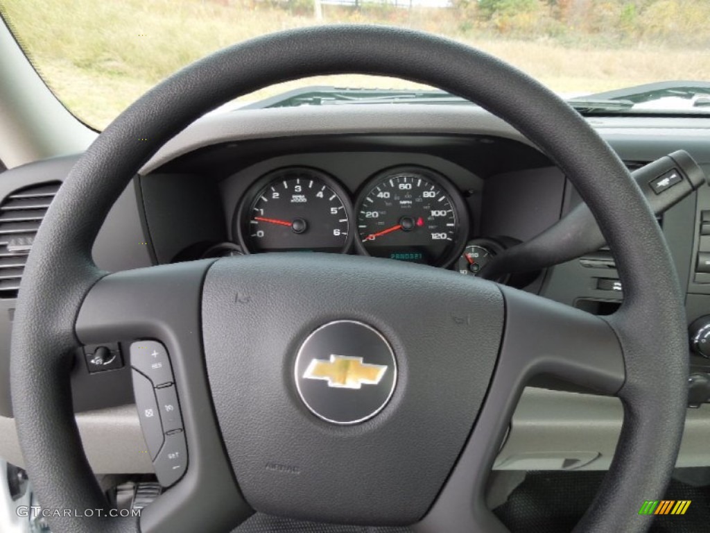 2013 Silverado 1500 Work Truck Regular Cab - Summit White / Dark Titanium photo #14