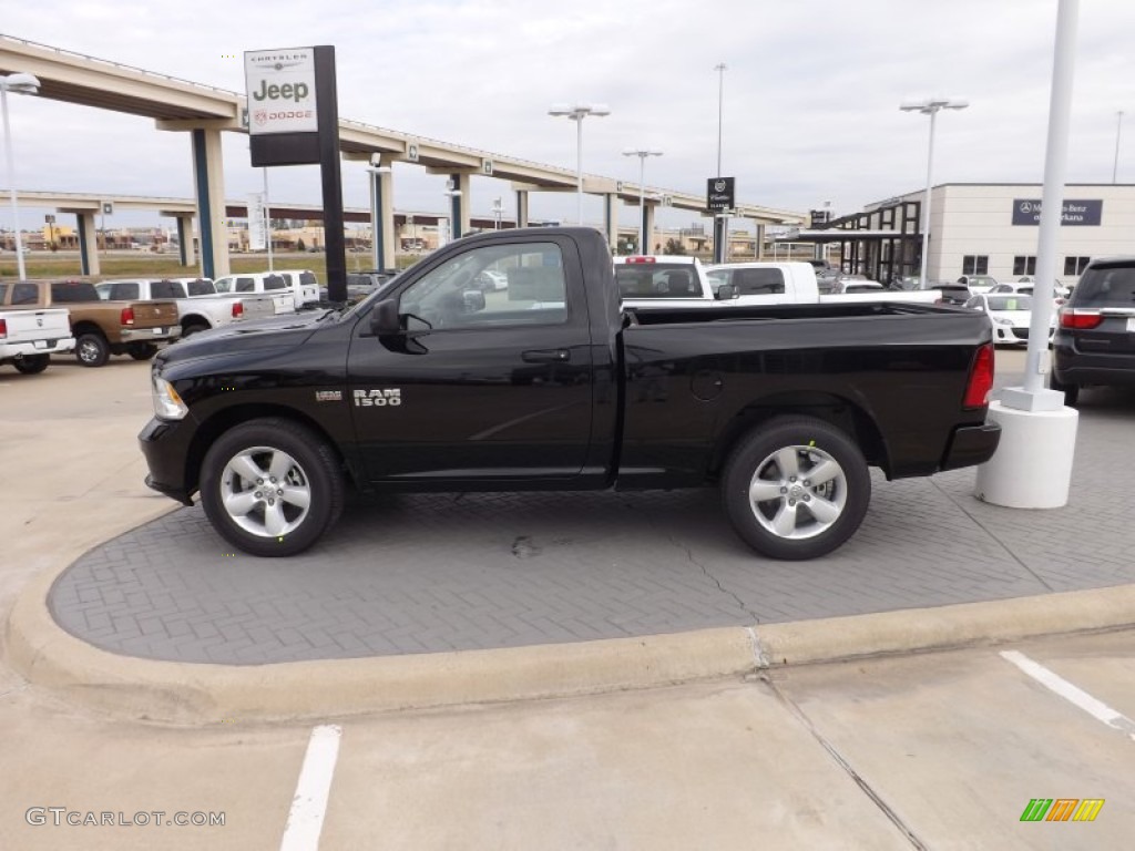 Black 2013 Ram 1500 Express Regular Cab Exterior Photo #73741439