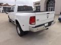 Bright White - Ram 3500 HD Laramie Longhorn Mega Cab 4x4 Dually Photo No. 3