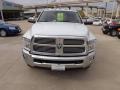 Bright White - Ram 3500 HD Laramie Longhorn Mega Cab 4x4 Dually Photo No. 8
