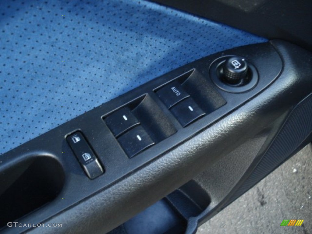 2009 Ford Fusion SE Blue Suede Controls Photo #73741846