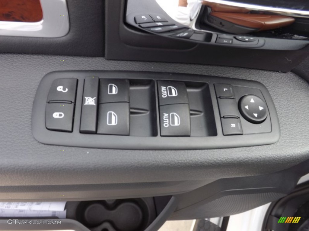2012 Dodge Ram 3500 HD Laramie Longhorn Mega Cab 4x4 Dually Controls Photo #73741867