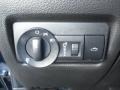 2009 Ford Fusion Alcantara Blue Suede/Charcoal Black Leather Interior Controls Photo