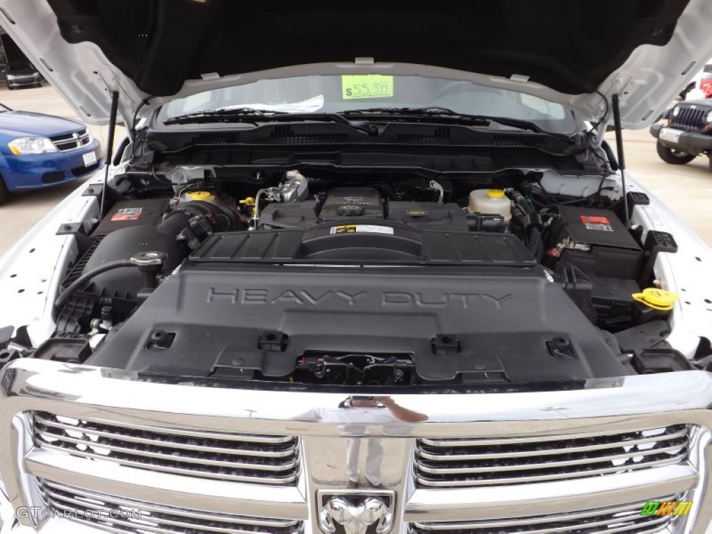 2012 Dodge Ram 3500 HD Laramie Longhorn Mega Cab 4x4 Dually Engine Photos
