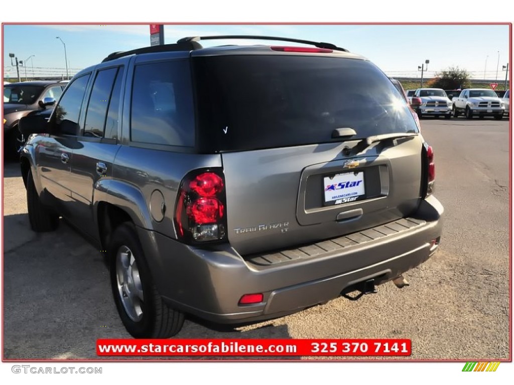 2009 TrailBlazer LT 4x4 - Graystone Metallic / Ebony photo #3