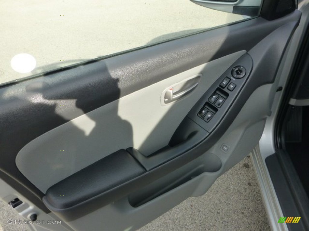 2008 Elantra SE Sedan - QuickSilver Metallic / Gray photo #19