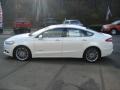 White Platinum Metallic Tri-coat 2013 Ford Fusion Hybrid SE Exterior