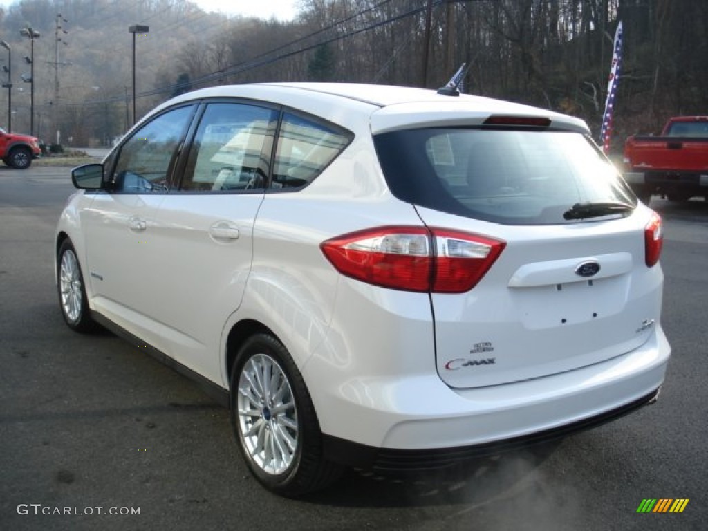 White Platinum 2013 Ford C-Max Hybrid SE Exterior Photo #73744529