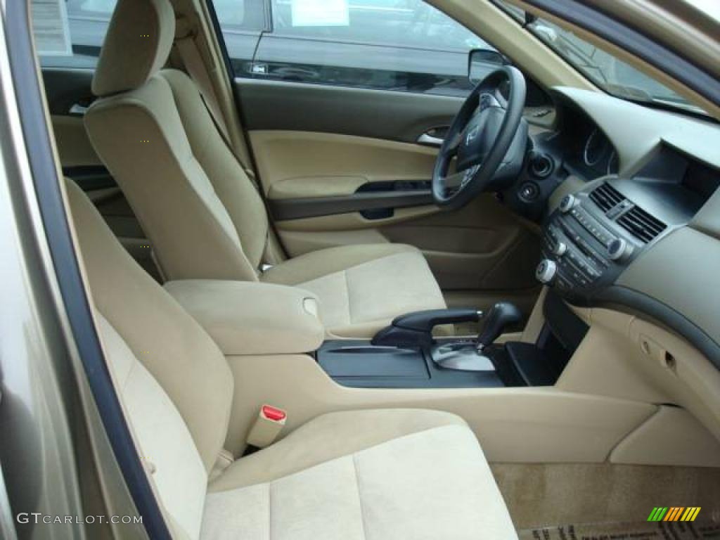2008 Accord LX Sedan - Bold Beige Metallic / Ivory photo #8
