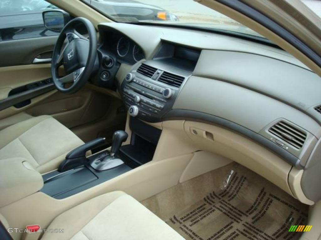 2008 Accord LX Sedan - Bold Beige Metallic / Ivory photo #9