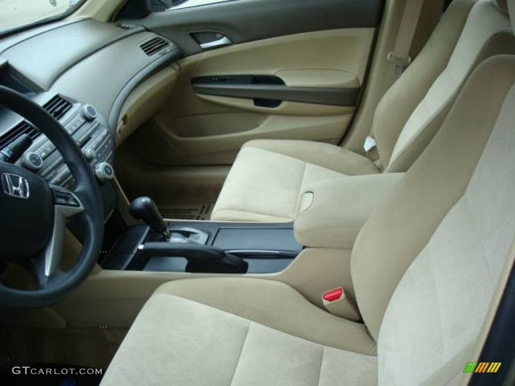 2008 Accord LX Sedan - Bold Beige Metallic / Ivory photo #13