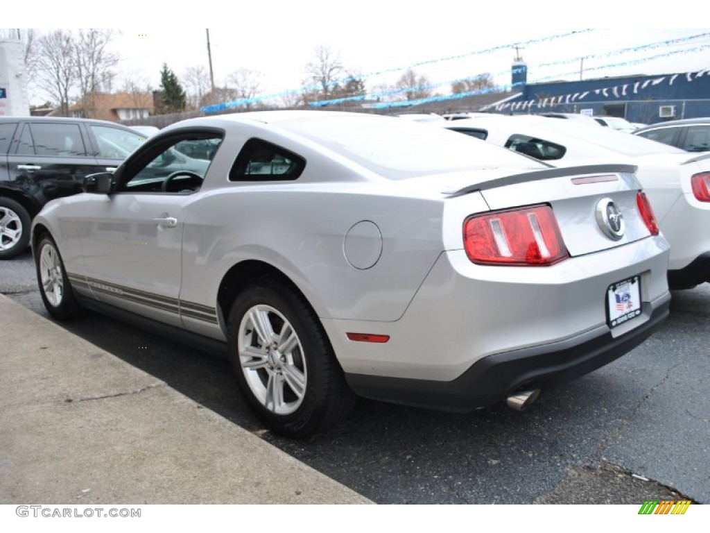 2012 Mustang V6 Coupe - Sterling Gray Metallic / Stone photo #3