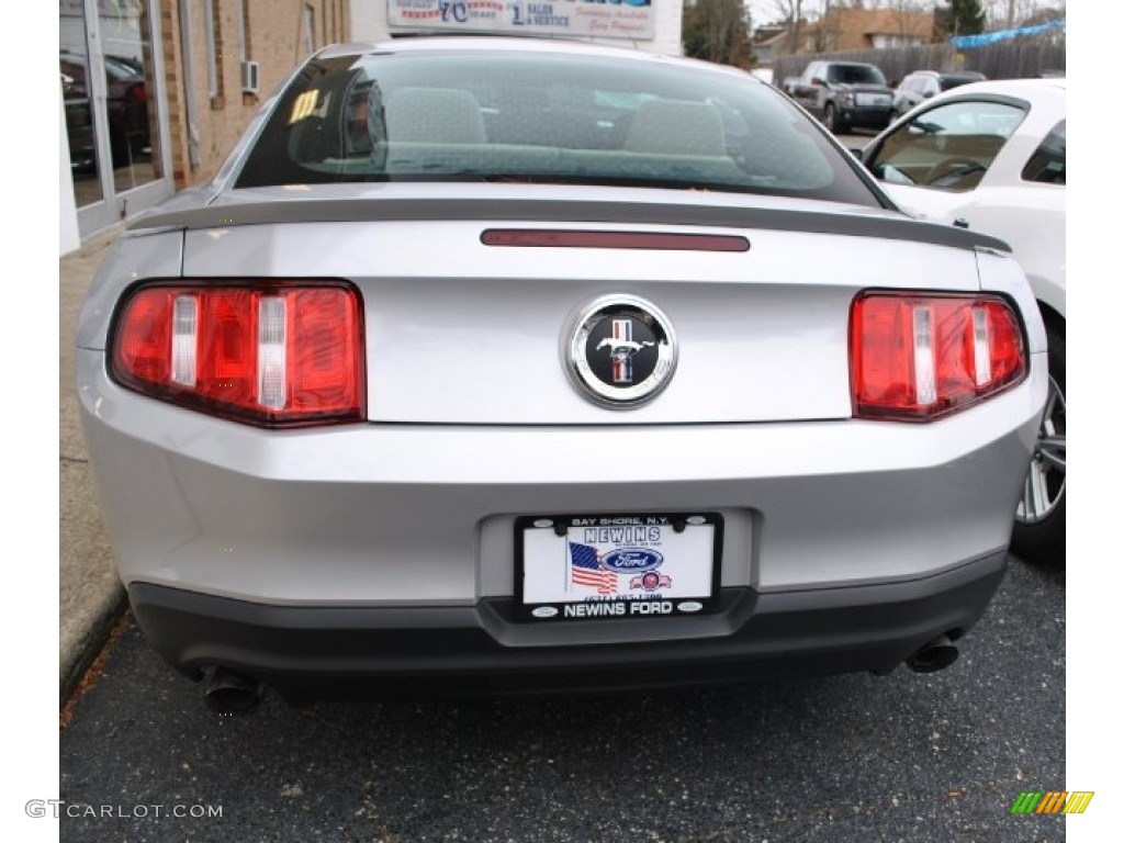 2012 Mustang V6 Coupe - Sterling Gray Metallic / Stone photo #4