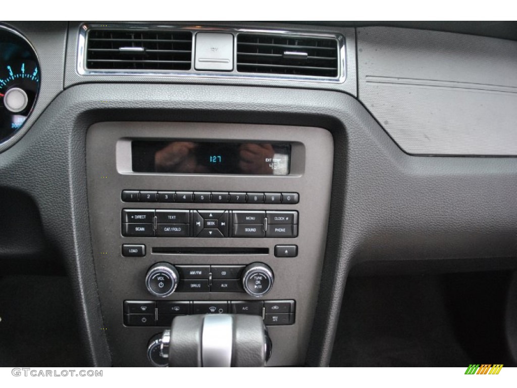 2012 Mustang V6 Coupe - Sterling Gray Metallic / Stone photo #10