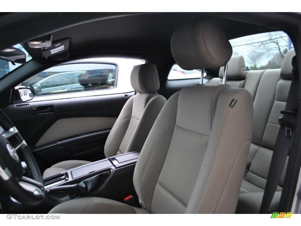 Stone Interior 2012 Ford Mustang V6 Coupe Photo #73745813