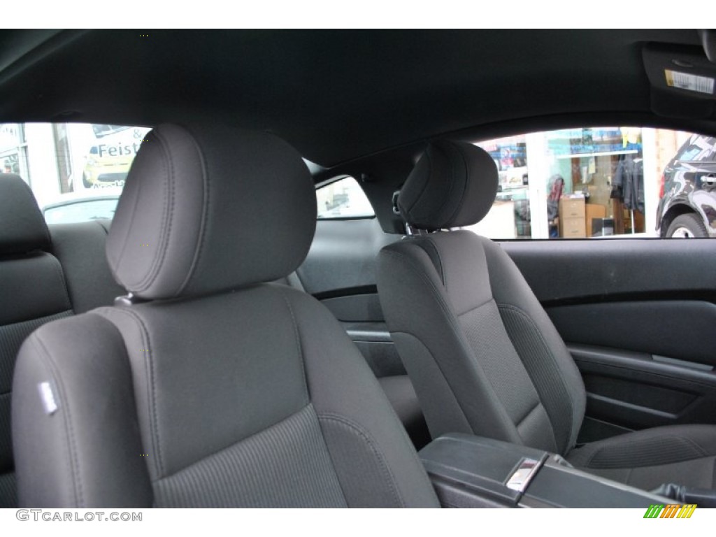 2012 Mustang V6 Coupe - Performance White / Charcoal Black photo #8
