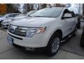 2010 White Suede Ford Edge SEL AWD  photo #1