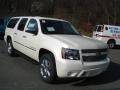 2013 White Diamond Tricoat Chevrolet Suburban LTZ 4x4  photo #2