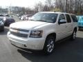 2013 White Diamond Tricoat Chevrolet Suburban LTZ 4x4  photo #4