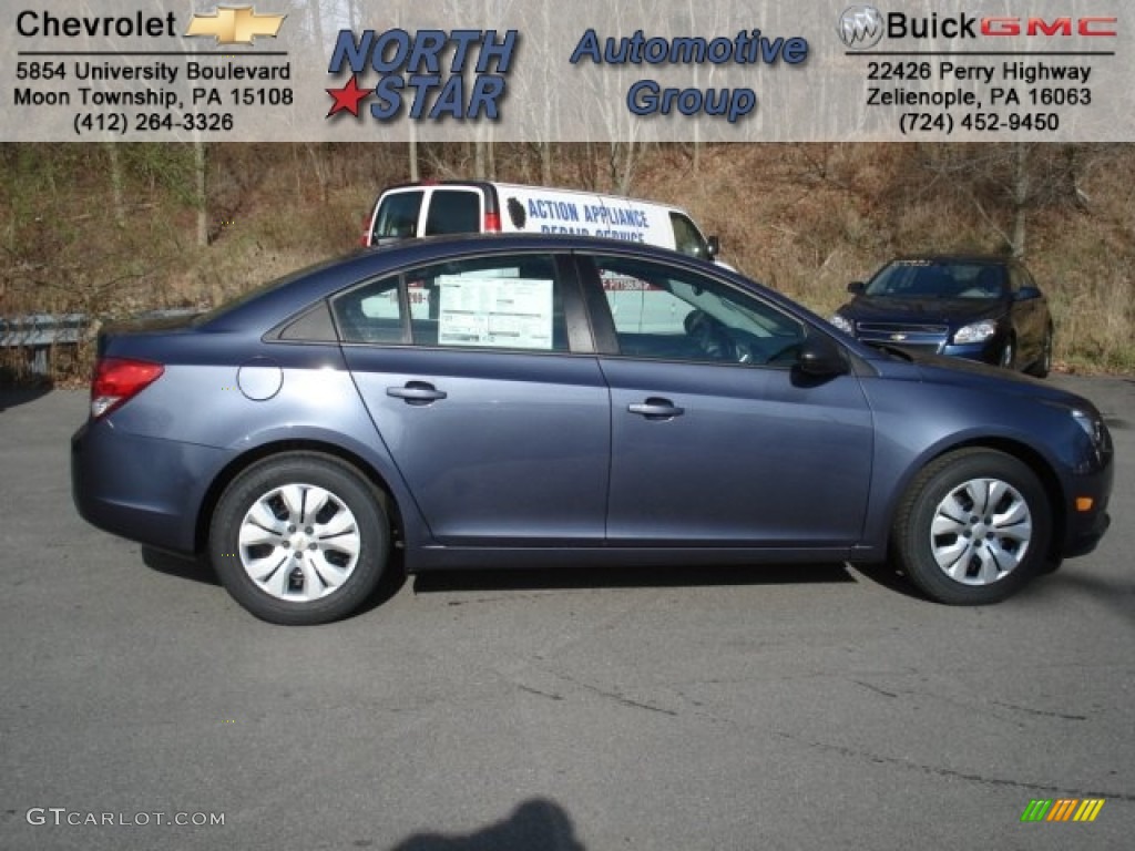 2013 Cruze LS - Atlantis Blue Metallic / Jet Black/Medium Titanium photo #1