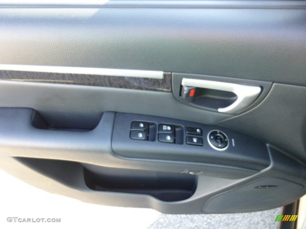 2008 Santa Fe Limited 4WD - Bright Silver / Black photo #18