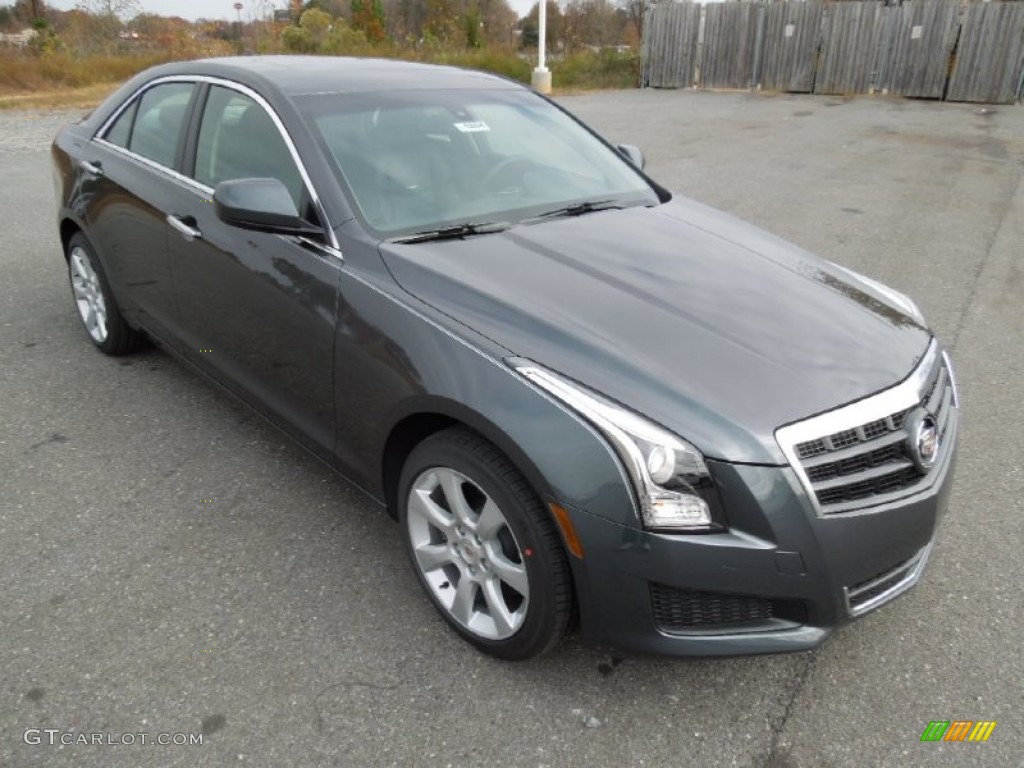 Thunder Gray ChromaFlair 2013 Cadillac ATS 2.0L Turbo Exterior Photo #73747820
