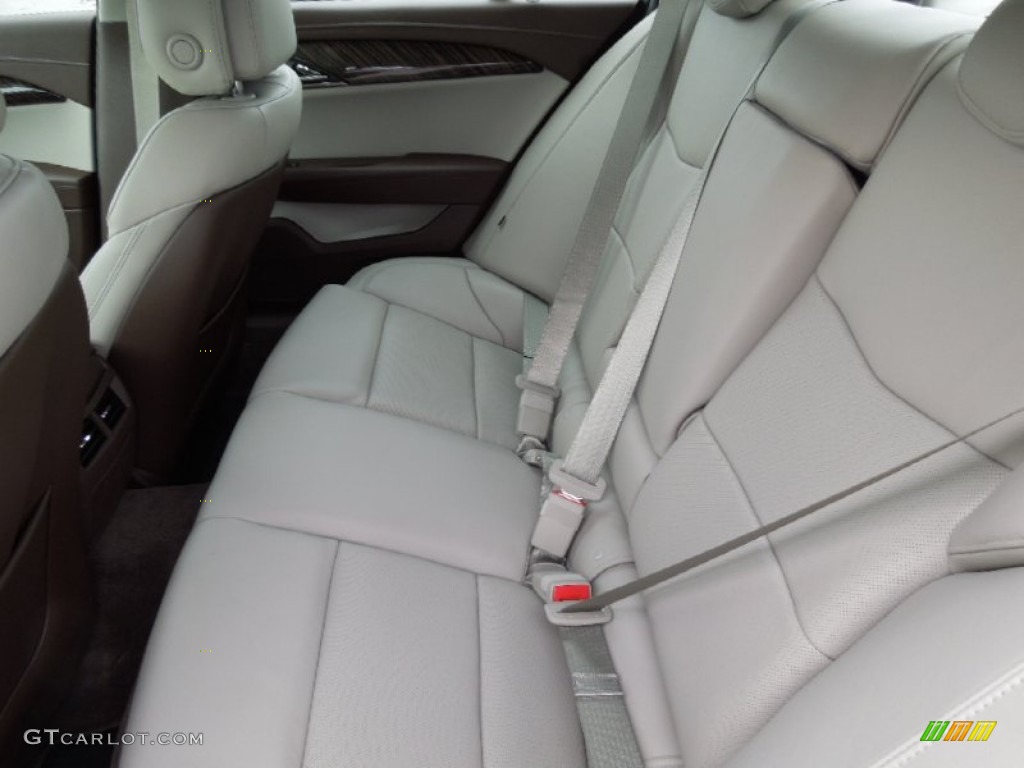 Light Platinum/Brownstone Accents Interior 2013 Cadillac ATS 2.0L Turbo Luxury Photo #73748723