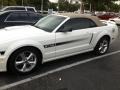 2008 Performance White Ford Mustang GT/CS California Special Convertible  photo #2