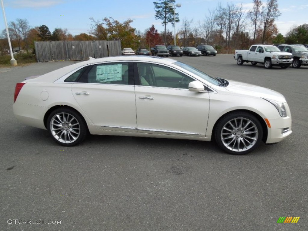 White Diamond Tricoat 2013 Cadillac XTS Platinum FWD Exterior Photo #73748810