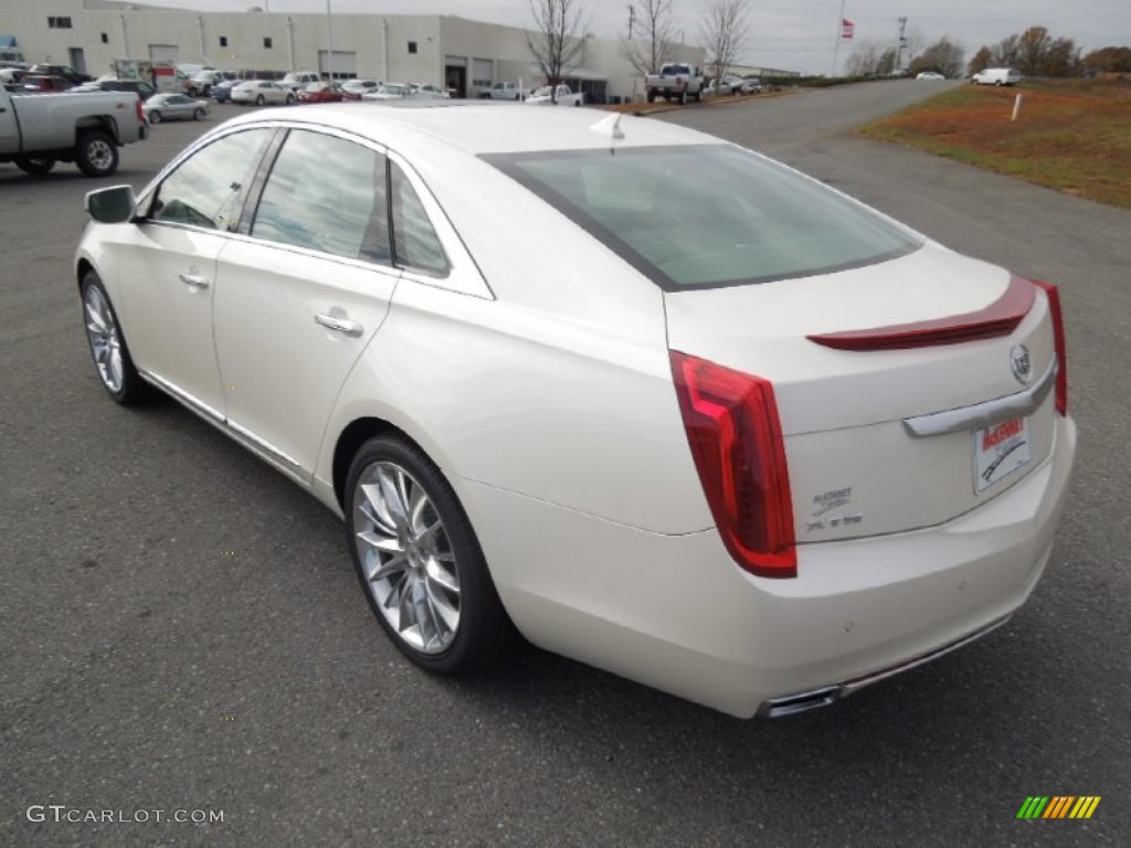 2013 XTS Platinum FWD - White Diamond Tricoat / Very Light Platinum/Dark Urban/Cocoa Opus Full Leather photo #5