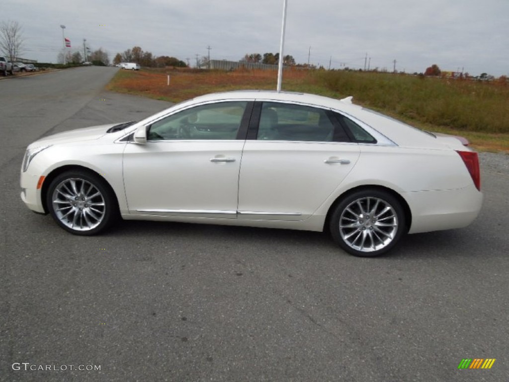 White Diamond Tricoat 2013 Cadillac XTS Platinum FWD Exterior Photo #73748828
