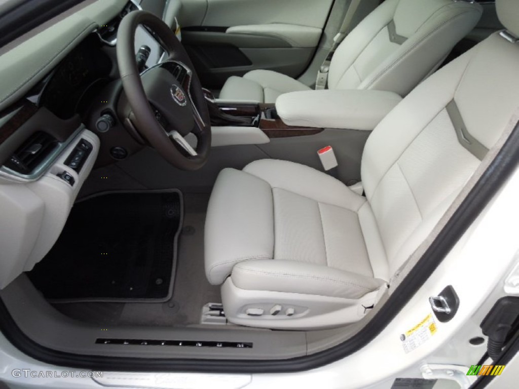 Very Light Platinum/Dark Urban/Cocoa Opus Full Leather Interior 2013 Cadillac XTS Platinum FWD Photo #73748837