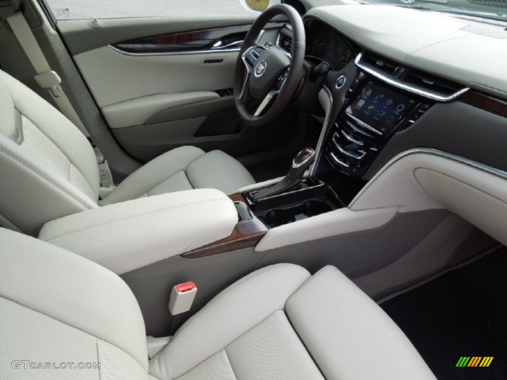 Very Light Platinum/Dark Urban/Cocoa Opus Full Leather Interior 2013 Cadillac XTS Platinum FWD Photo #73748940