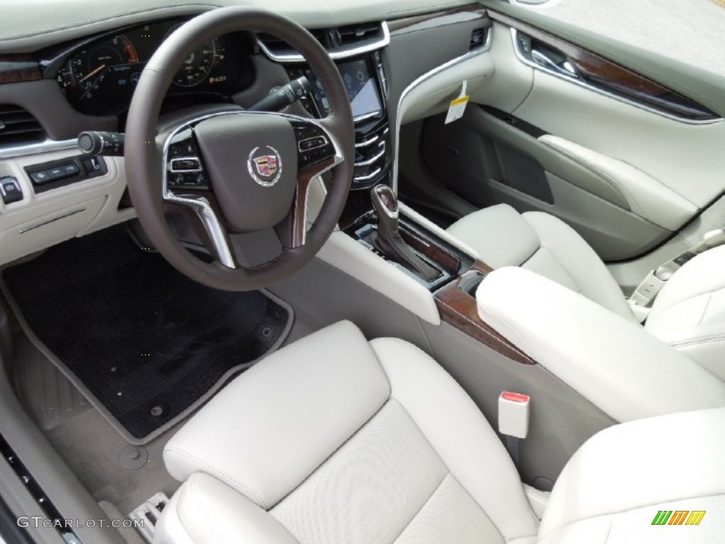 Very Light Platinum/Dark Urban/Cocoa Opus Full Leather Interior 2013 Cadillac XTS Platinum FWD Photo #73748966