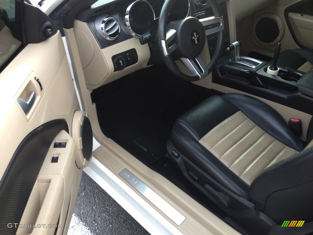 2008 Mustang GT/CS California Special Convertible - Performance White / Dark Charcoal/Medium Parchment photo #7