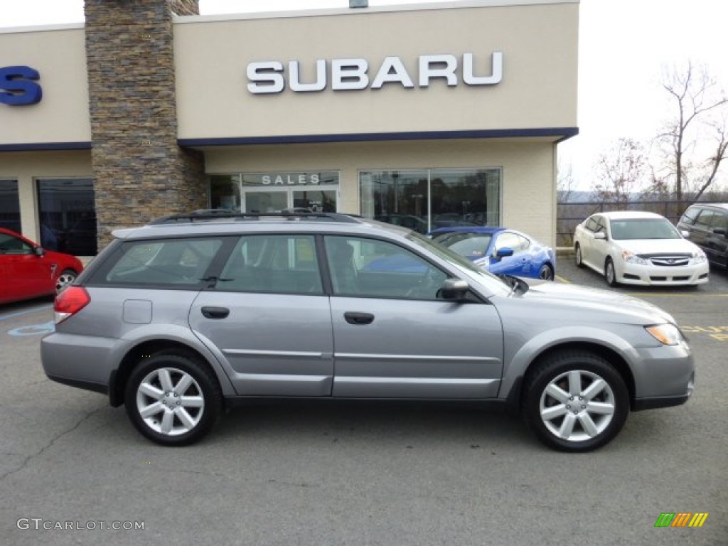 2009 Outback 2.5i Special Edition Wagon - Diamond Gray Metallic / Off Black photo #12