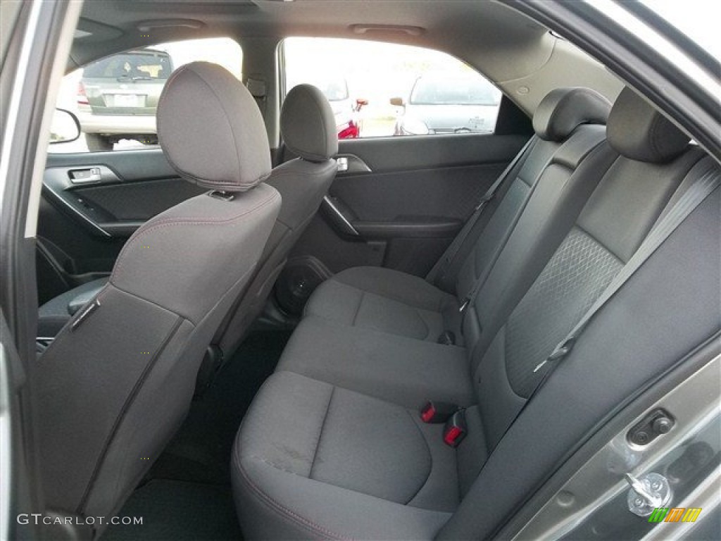 Black Interior 2012 Kia Forte SX Photo #73752578