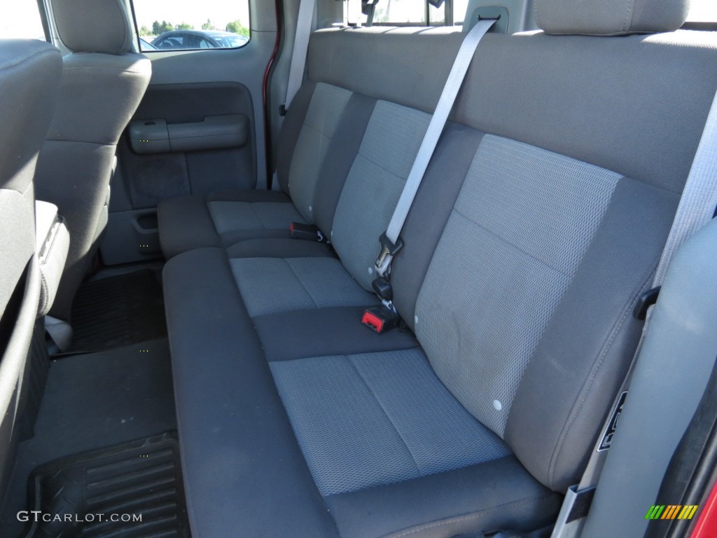 2004 F150 XLT SuperCab - Bright Red / Medium/Dark Flint photo #5
