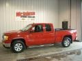 Fire Red 2008 GMC Sierra 1500 SLT Extended Cab 4x4