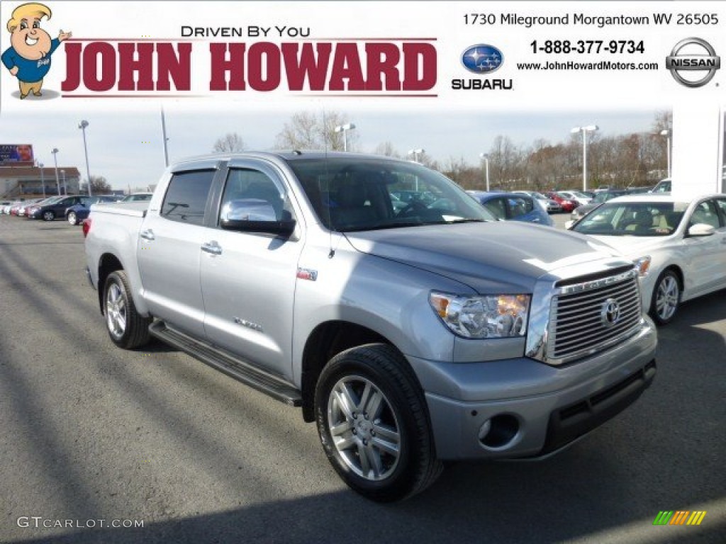 2012 Tundra Limited CrewMax 4x4 - Silver Sky Metallic / Graphite photo #1
