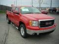 2008 Fire Red GMC Sierra 1500 SLT Extended Cab 4x4  photo #20