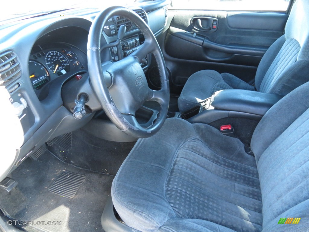 Graphite Interior 2001 Chevrolet Blazer Ls 4x4 Photo
