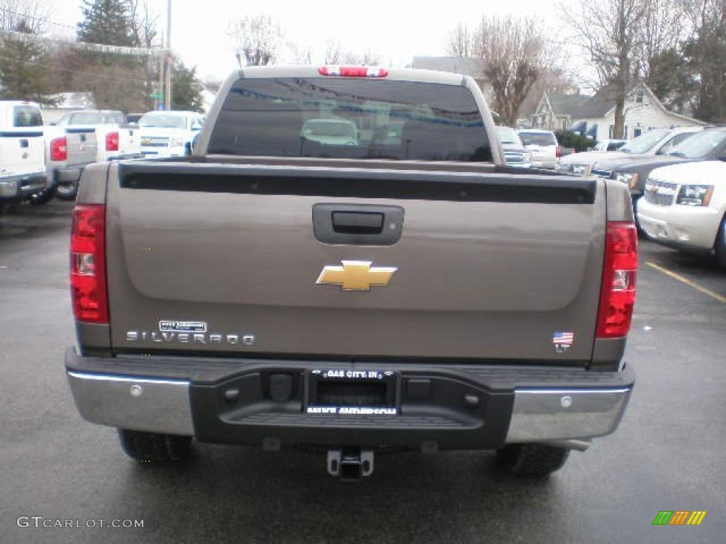 2013 Silverado 1500 LT Extended Cab 4x4 - Mocha Steel Metallic / Ebony photo #6