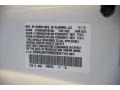 NH578: Taffeta White 2013 Honda Odyssey LX Color Code