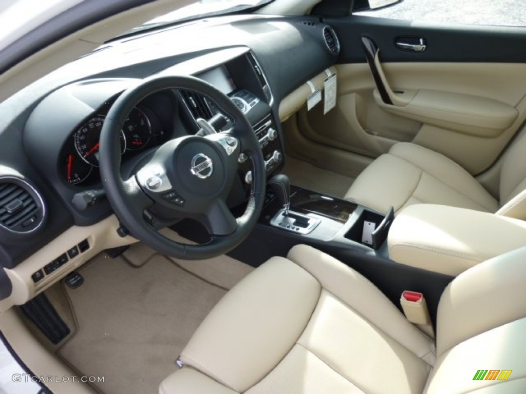 Cafe Latte Interior 2013 Nissan Maxima 3.5 SV Premium Photo #73755914