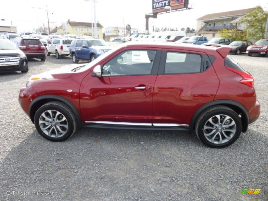 Cayenne Red 2013 Nissan Juke S AWD Exterior Photo #73757342