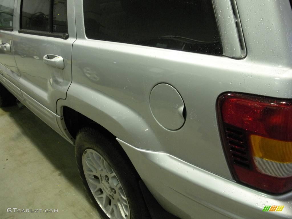 2002 Grand Cherokee Limited 4x4 - Bright Silver Metallic / Dark Slate Gray photo #7