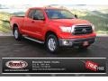 2010 Radiant Red Toyota Tundra SR5 Double Cab 4x4  photo #1