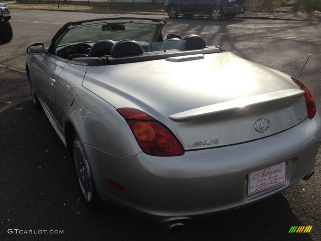 2002 SC 430 - Millenium Silver Metallic / Black photo #12