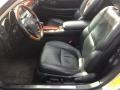 2002 Lexus SC Black Interior Front Seat Photo